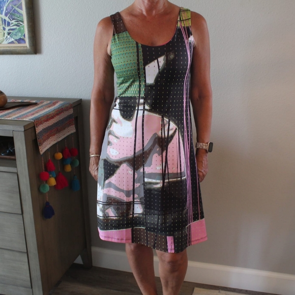 Modern, Reversible Dress - Picture 2 of 14